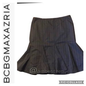 BCBGmaxazria gray skirt size 4